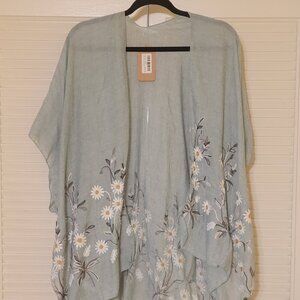 Women's Cardigan Open Front Light Weight. NWT. Same Day Shipping.